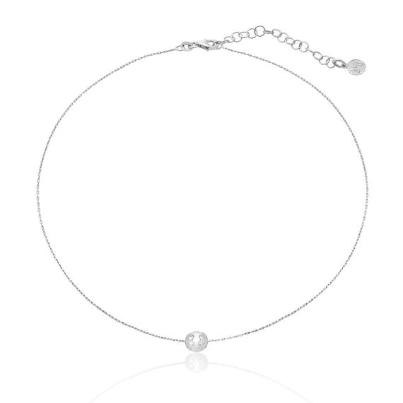 Серебряное колье с жемчугом Majorica Giselle