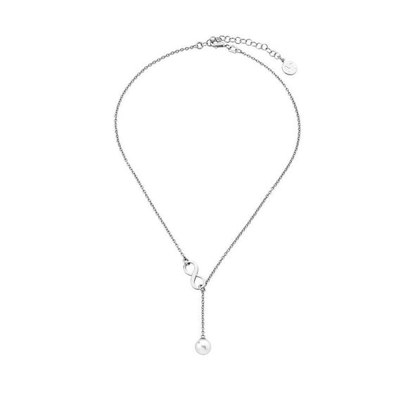 Серебряное колье с жемчугом  Majorica Fine Silver