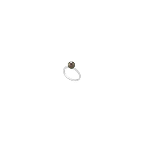Серебряное кольцо женское с жемчугом DIAMOND Majorica, Размер (мм): 16,85