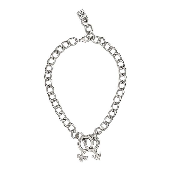 Серебряное колье UNOde50 Let's do it?
