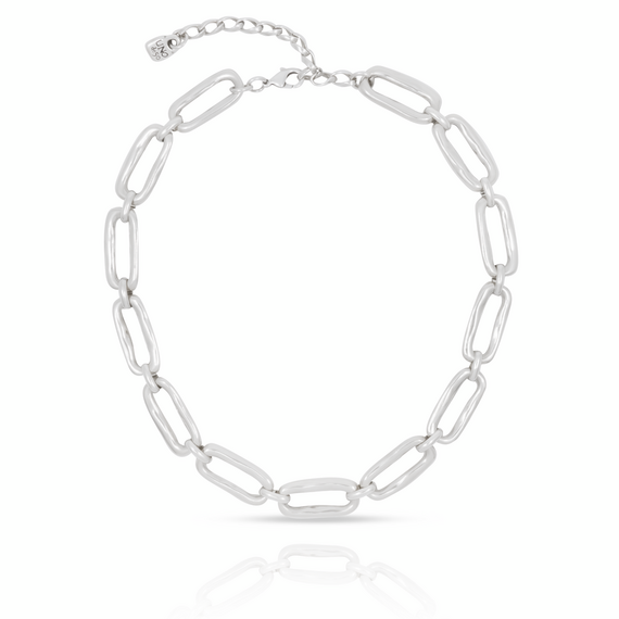 Серебряное ожерелье женское цепь UNOde50 Chained