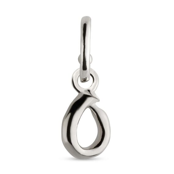Серебряная подвеска для пирсинга Буква мини O UNOde50 CALL ME
