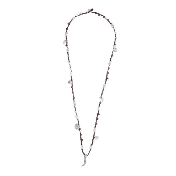 Серебряное колье UNOde50 Horn &CO