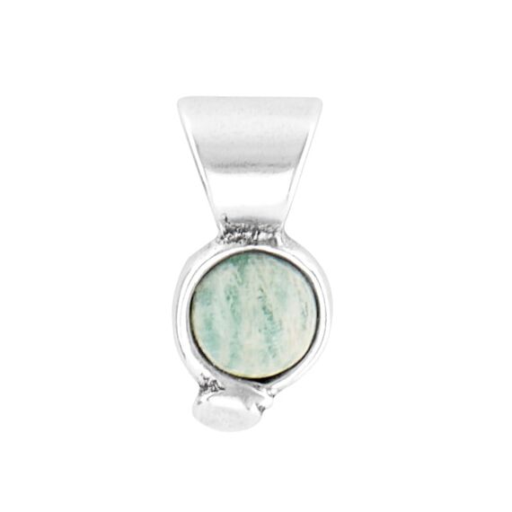 Серебряная подвеска с натуральным камнем UNOde50 My Amazonite