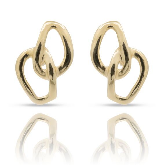 Золотые серьги женские UnoDe50 Inseparables