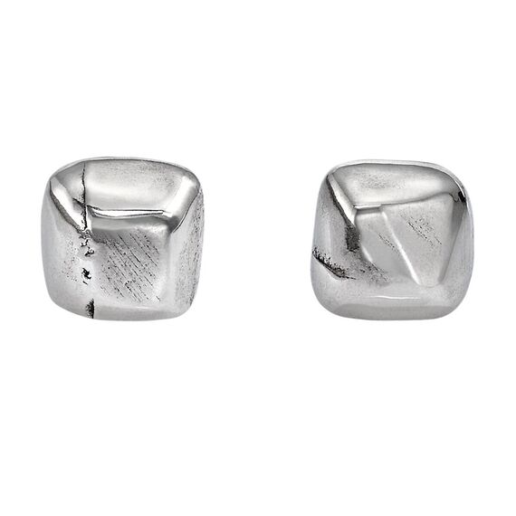 Серебряные серьги гвоздики UNOde50 B12