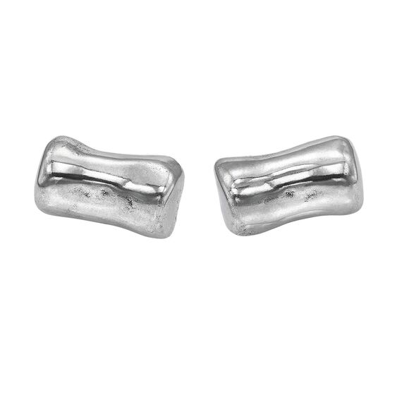 Серебряные серьги гвоздики UNOde50 Goggles