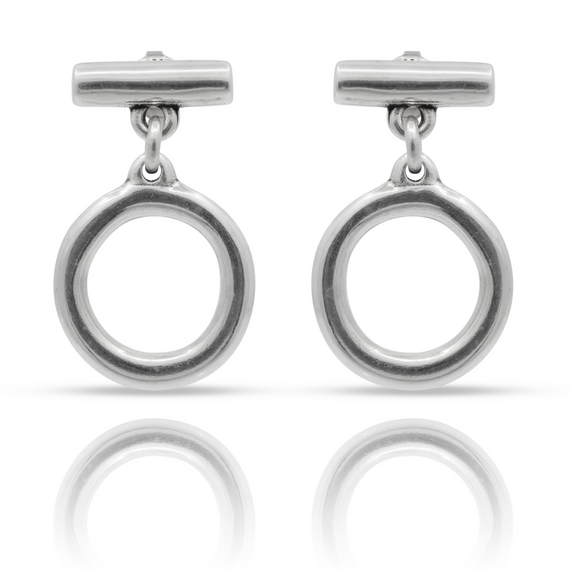 Серебряные серьги женские UNOde50 On / Off