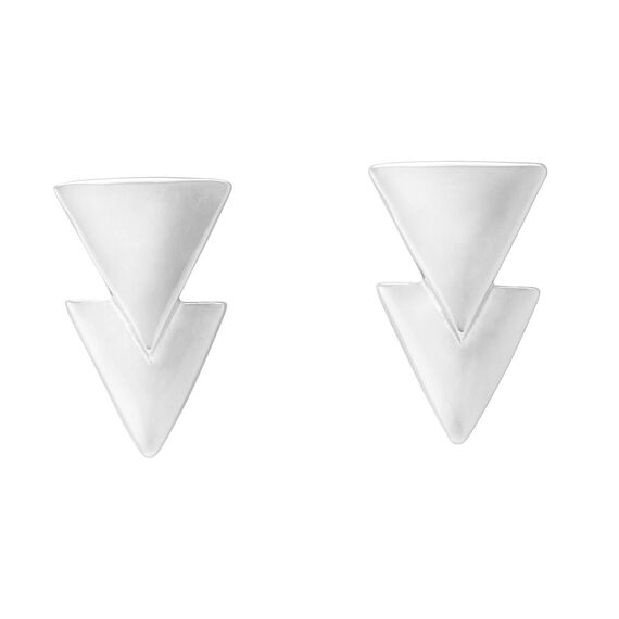 Серебряные серьги женские UNOde50 Double Sense