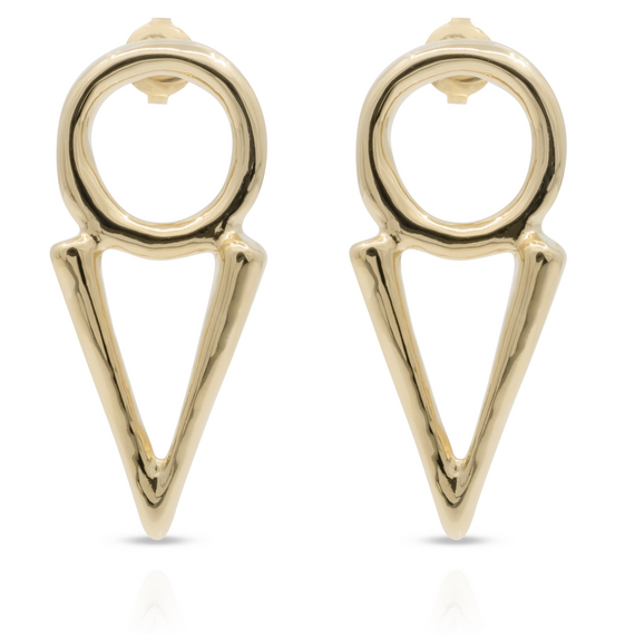 Золотые серьги женские UNOde50 Equal