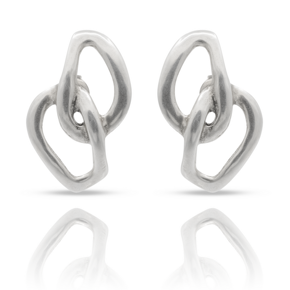 Cеребряные серьги женские UnoDe50 Inseparables