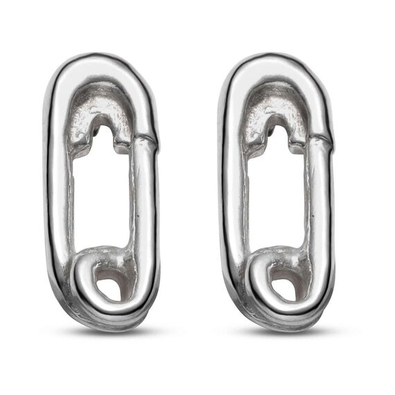 Серебряные серьги женские в форме булавки UnoDe50 Tailor Made