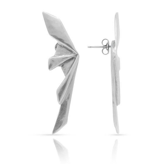 Серебряные серьги женские длинные без камней UnoDe50 Abracadabra