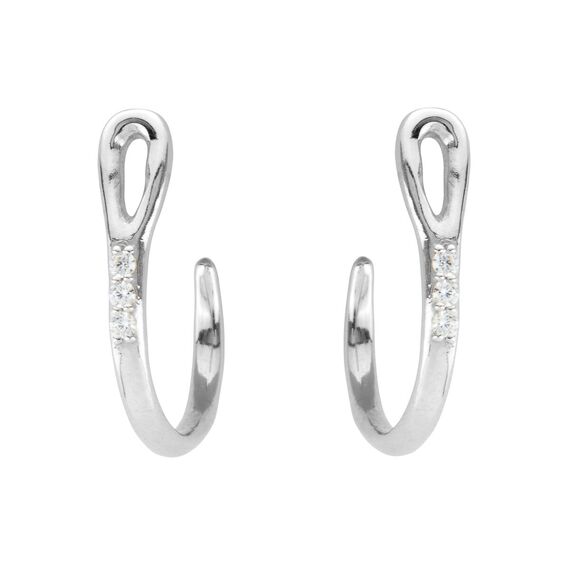 Серьги Silver Needle с серебром
