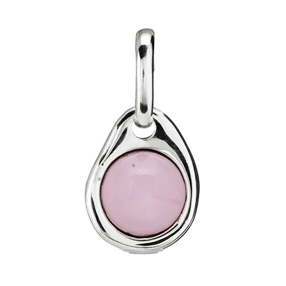 Серебряная подвеска с розовым кристаллом Сваровски UNOde50 Think Pink