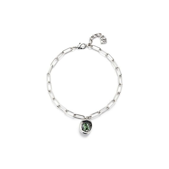 Серебряное ожерелье женское с кристаллом Сваровски UNOde50 Ser Valiente
