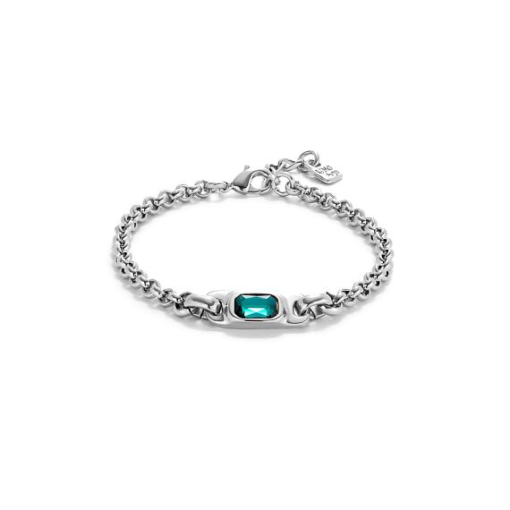 Серебряный браслет с кристаллом Сваровски UNOde50 Ser Magnetica