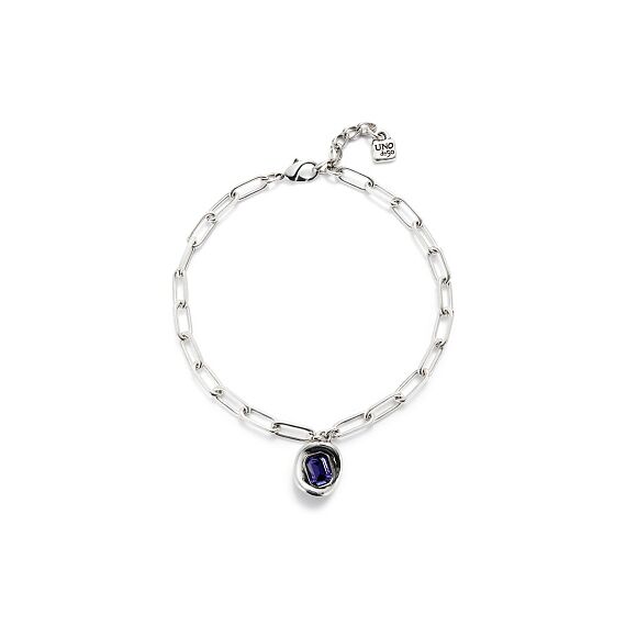 Серебряное ожерелье женское с кристаллом Сваровски UNOde50 Ser Valiente