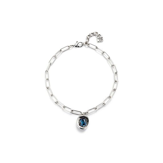 Серебряное ожерелье женское с кристаллом Сваровски UNOde50 Ser Valiente