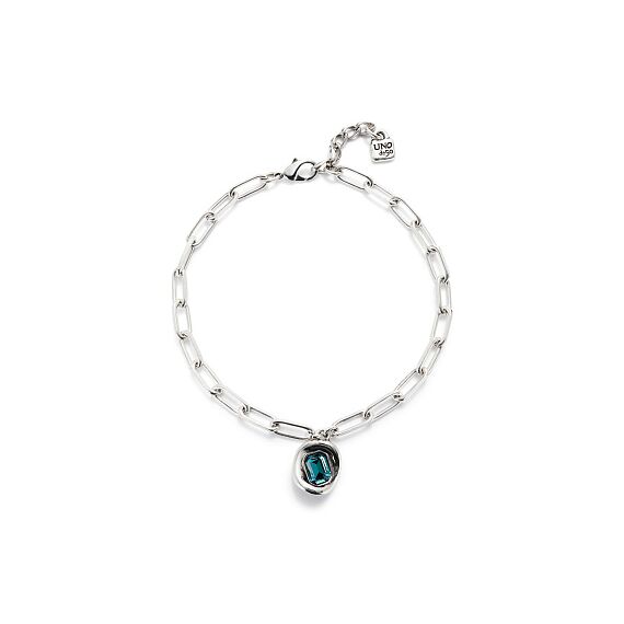 Серебряное ожерелье женское с кристаллом Сваровски UNOde50 Ser Valiente