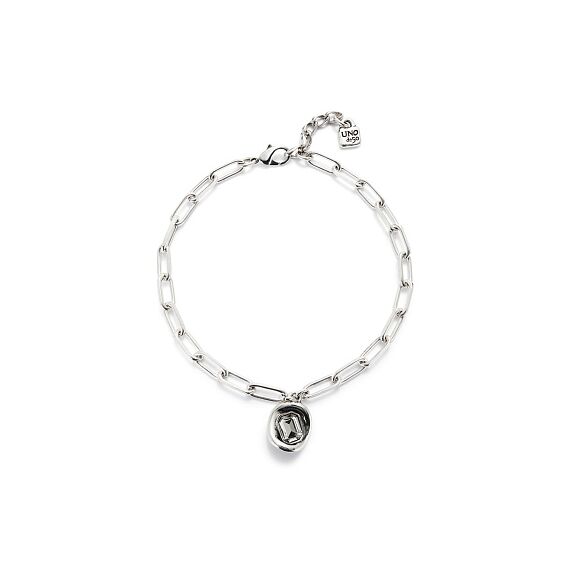 Серебряное ожерелье женское с кристаллом Сваровски UNOde50 Ser Valiente