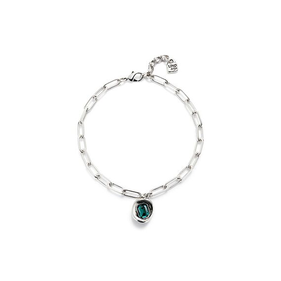 Серебряное ожерелье женское с кристаллом Сваровски UNOde50 Ser Valiente