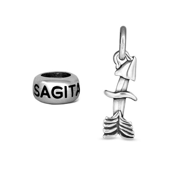 Серебряная подвеска со знаком зодиака Стрелец Ciclon Sagita