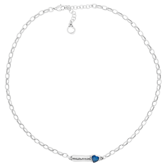 Серебряное колье с муранским стеклом Ciclon Ternura, Размер (мм): 450-500