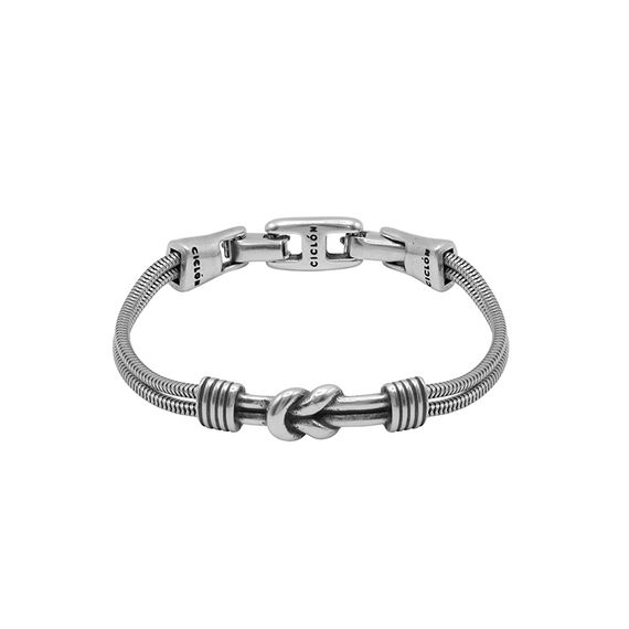Серебряный браслет на руку Ciclon Man, Размер (мм): 190-195