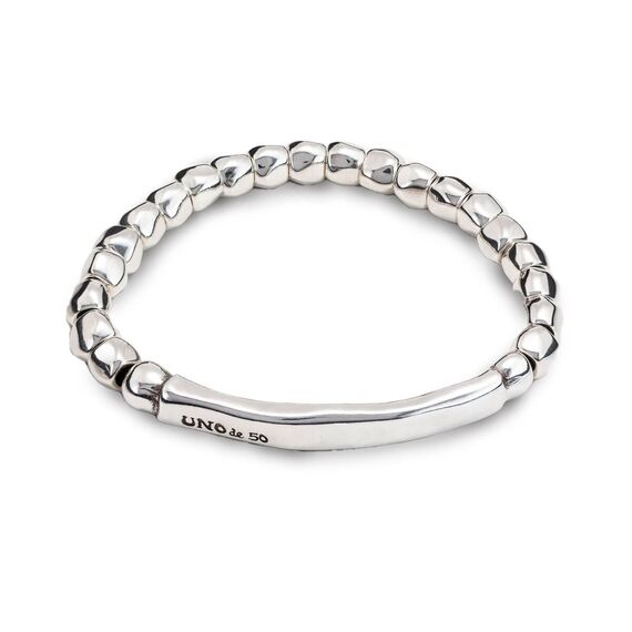 Серебряный браслет на руку из бусин Капель UNOde50 Dripping, Размер (мм): 180