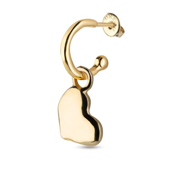 Золотая подвеска женская для пирсинга UNOde50 Full Hart, изображение 4 Золотая подвеска женская для пирсинга UNOde50 Full Hart, изображение 4