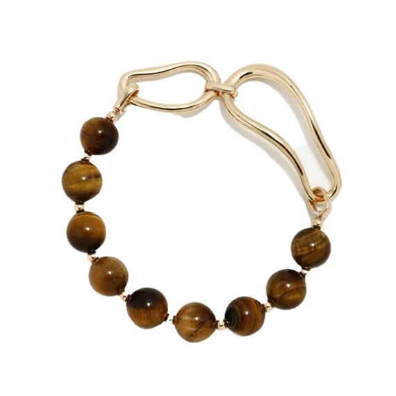 Золотой браслет из бусин Pertegaz Paisley