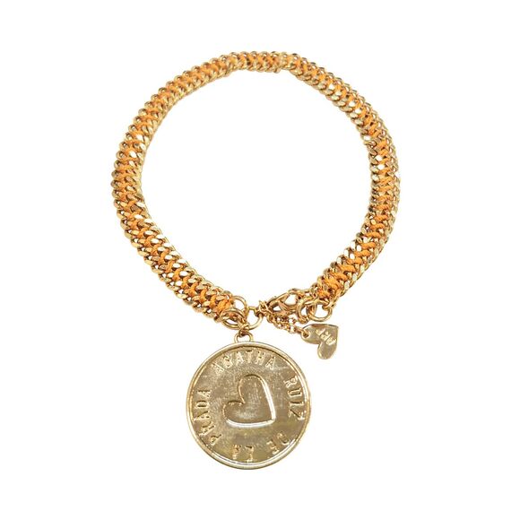 Золотой браслет женский Pertegaz Hilos Y Monedas