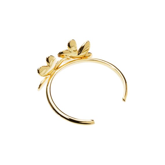 Золотой браслет женский Лилия Pertagaz Flowers, изображение 2