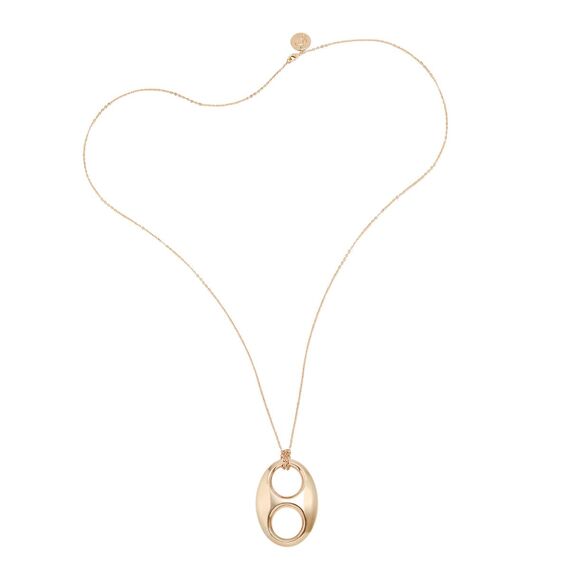 Золотое колье женское без вставок Pertegaz Fiordo