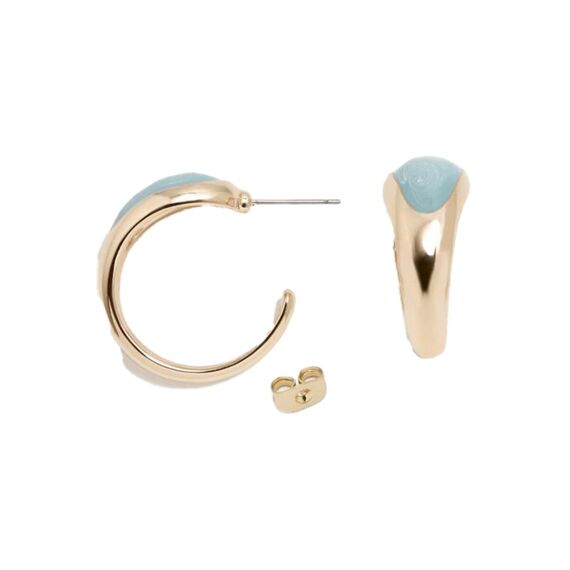 Золотые серьги кольца Pertegaz Toscana