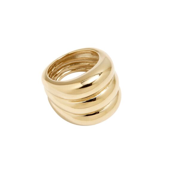 Золотое кольцо женское широкое Pertegaz Horse