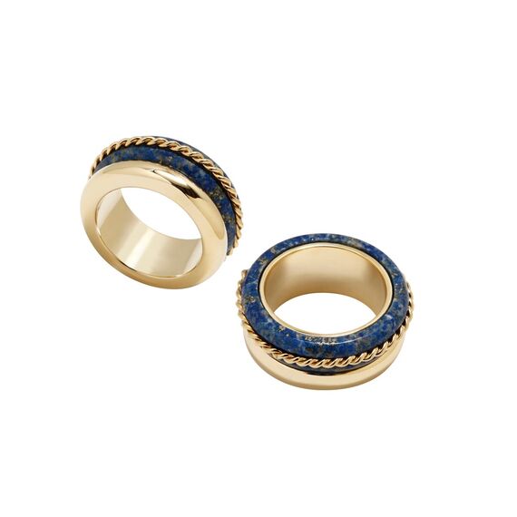 Золотое кольцо женское с натуральным камнем Pertegaz The Crown, изображение 3