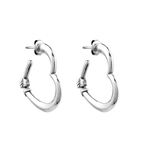 Серебряные серьги женские сердечки Ciclon Mi Amor