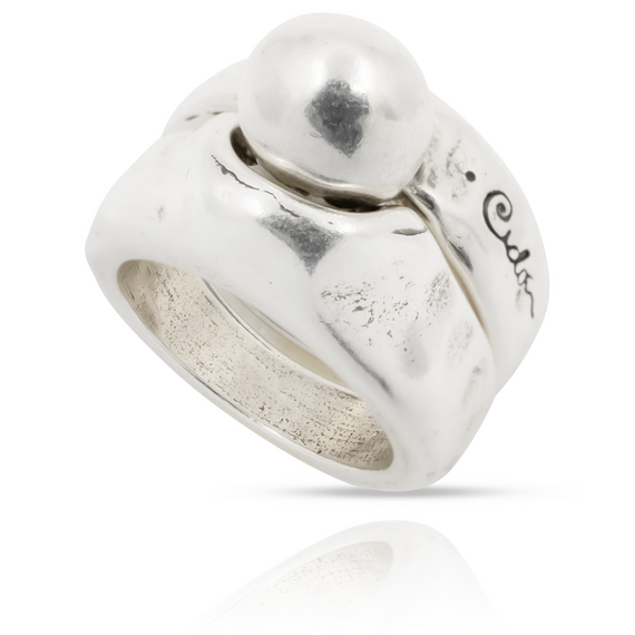 Кольцо серебряное женское Ciclon Doble Mirame, Размер (мм): 17,2, изображение 4 Кольцо серебряное женское Ciclon Doble Mirame, Размер (мм): 17,2, изображение 4