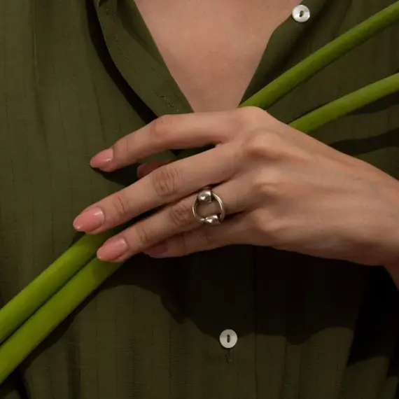 Серебряное кольцо женское Ciclon Equus, Размер (мм): 17,8, изображение 7