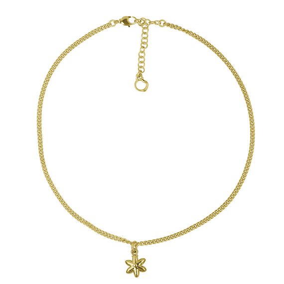 Золотое колье с подвеской Ciclon Petalos