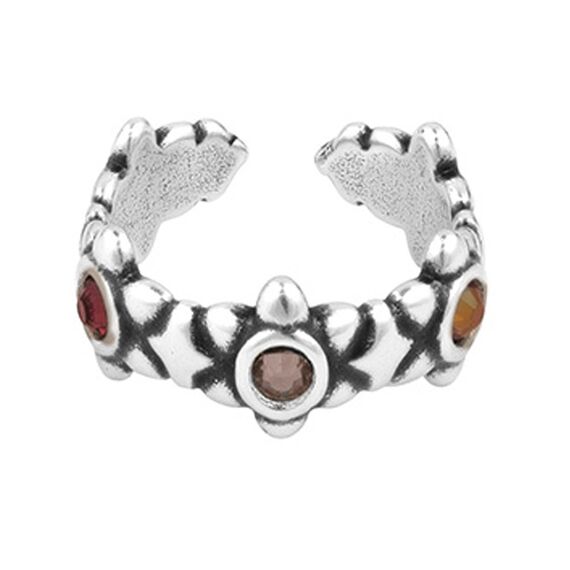 Серебряное кольцо женское Ciclon Flora, Размер (мм): 17,8-18,4 Серебряное кольцо женское Ciclon Flora, Размер (мм): 17,8-18,4