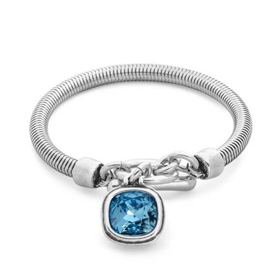 Серебряный браслет с кристаллом Сваровски Ciclon Solitario, Размер (мм): 155