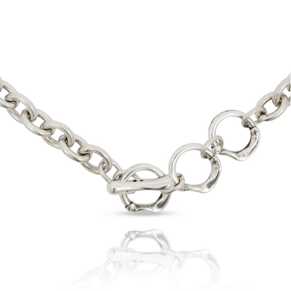 Серебряное колье женское с подвесками Ciclon Essential, изображение 4