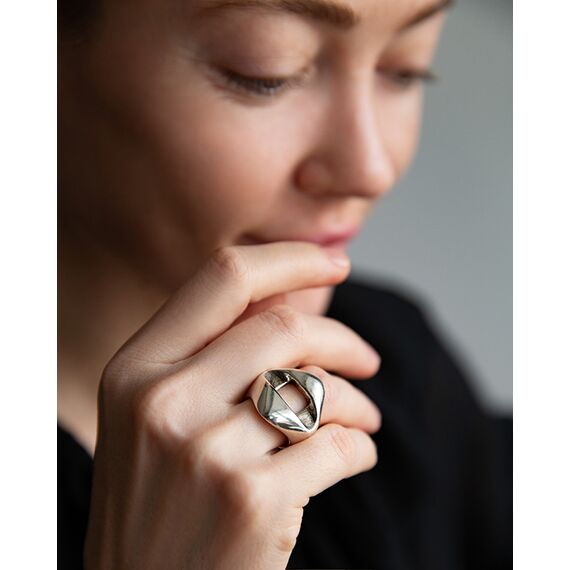 Серебряное кольцо женское Ciclon Valerie, Размер (мм): 18,4, изображение 2