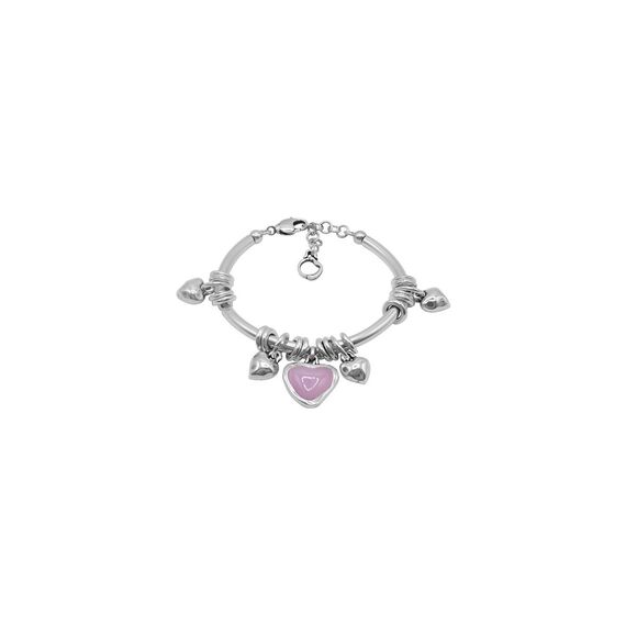 Серебряный браслет с сердечком Ciclon Latidos