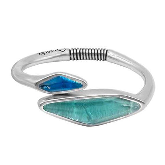 Женский браслет с серебром и муранским стеклом Ciclon Joux