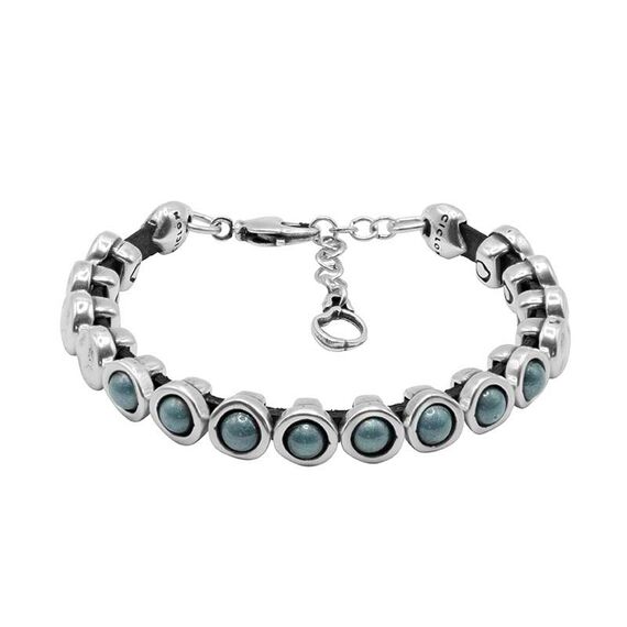 Серебряный браслет с муранским стеклом Ciclon Sutil