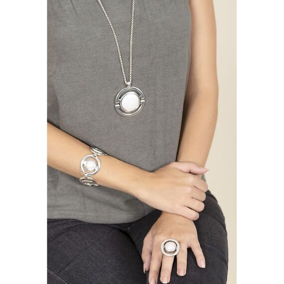 Серебряный браслет с муранским стеклом Ciclon Estilo, изображение 2